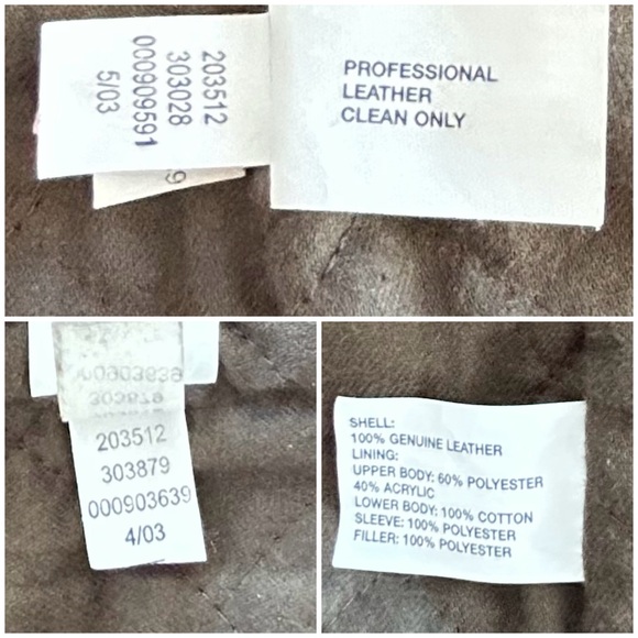 GAP‎ Men’s VINTAGE Suede Leather Jacket Sherpa Lined Camel Full Zip Pockets L - Picture 13 of 16